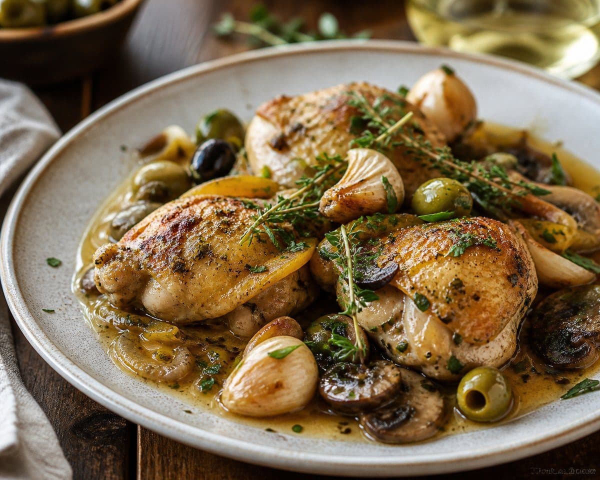 Sheet-Pan Chicken Cacciatore
